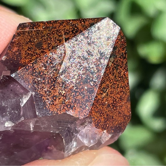 Thunder Bay Amethyst Tip | Amethyst with Hematite - Picture 9 of 15